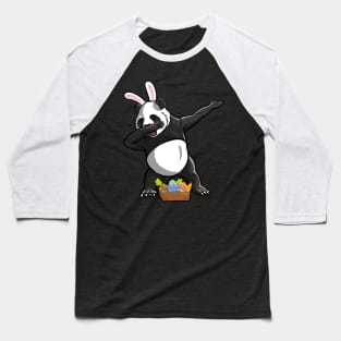 Dabbing Easter Panda Funny Easter Boys Girls Baseball T-Shirt